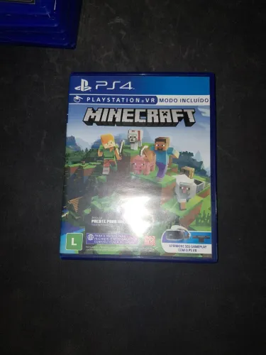Minecraft ps4 mídia física usado uma vez! MELHOR PREÇO!!