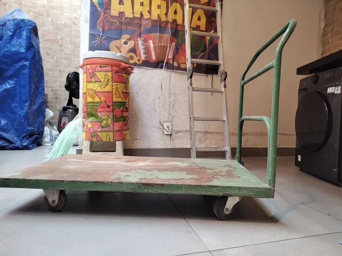 Carrinho plataforma tenho 2 unidades
