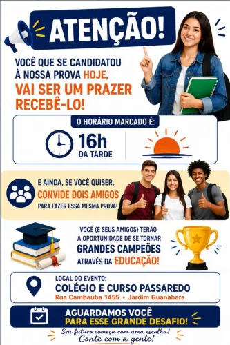 Vaga para Professores Matemática e Português em Niterói. 