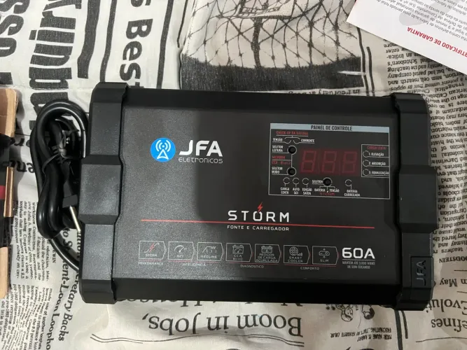 Fonte automotiva JFA de 60A