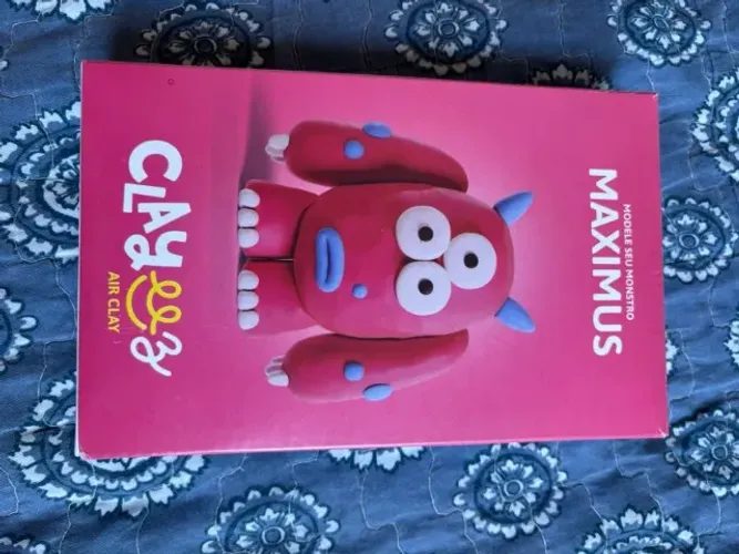 MASSINHA DE MODELAR MODELE SEU MONSTRO DA AIR CLAY 