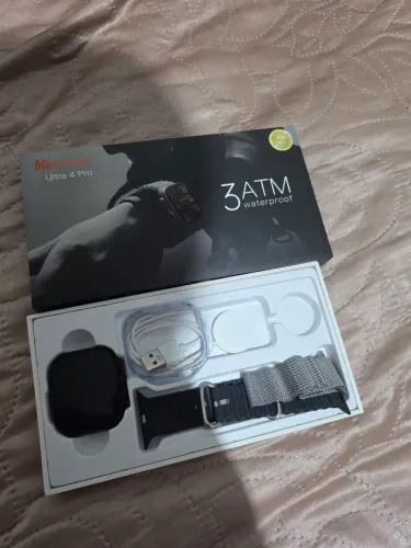 Vendo ou troco Smartwatch Microwear Ultra 4 Pro 3ATM