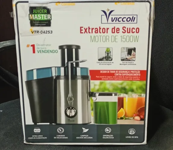 Extrator de suco NA CAIXA