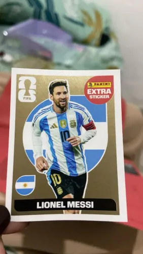 Figurinha copa 2026 Messi Gold, Ouro, aceito propostas...