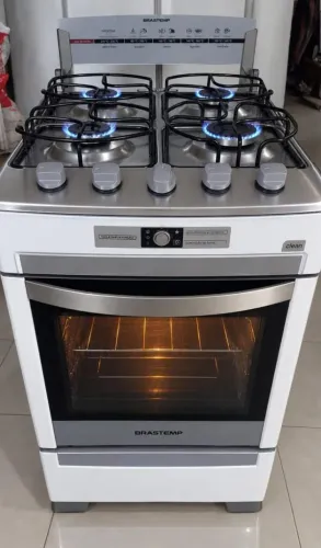 Fogão da Brastemp funcionando entrego 349