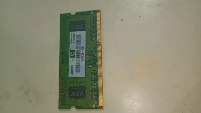 Memória ram ddr3 HP 2GB para notebook