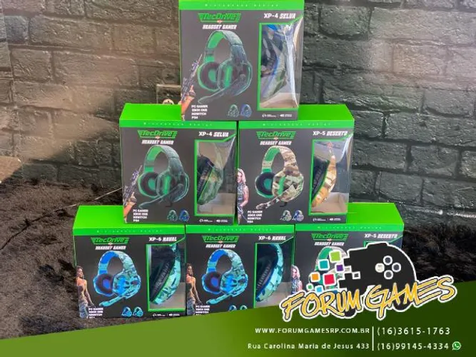 Novidade em Headset Gamer Exclusivos Nintendo Switch, Ps4 e Xbox One