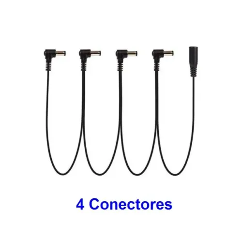 Cabo Extensão Fonte Pedal 4 Pedais Plugs P4 Padrão Boss Cb4l