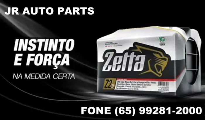 Bateria Zetta 60 Amperes 12V Selada