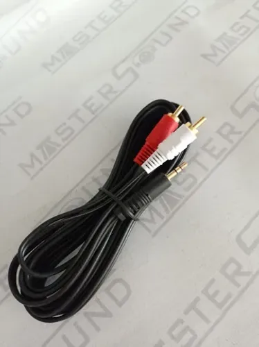 Cabo. 1P2 X2 RCA. Com 3 metros. Novo.