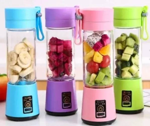 Mini liquidificador portátil recarregável 6 lâmina