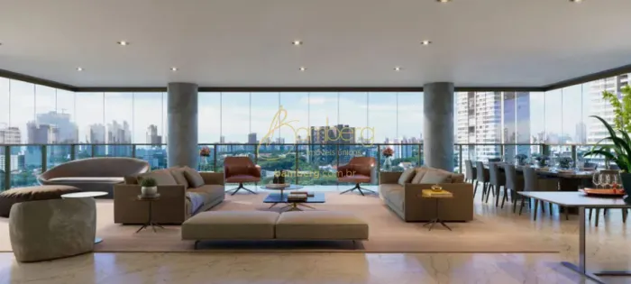 Condominio The Frame Apartamento à venda com 358m², 4 quartos e 4 vagas Vila Nova Conceica