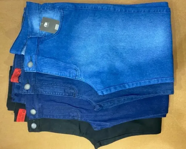 Calça jeans tradicional com elastano 
