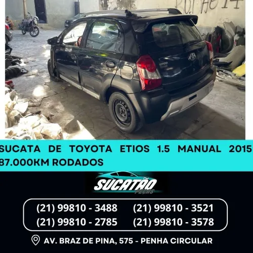 Sucata Etios Cross hatch original .