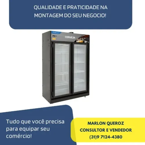 Freezer Refrigerador Bebidas e Laticinios