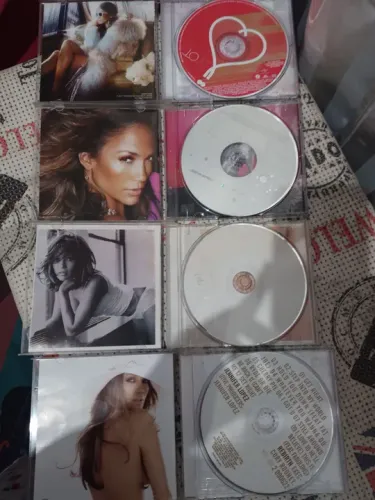 Lote Jennifer Lopez cds e DVDs