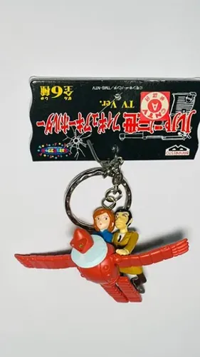 Lupin The Third Chaveiro Lupin E Maki Oyamada - Altura 3 Cm - miniatura anime / mangá