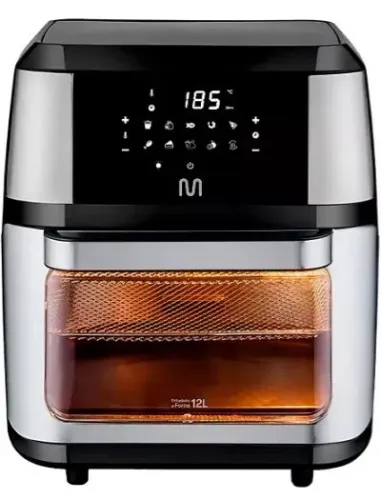 Fritadeira Air Fryer Forno Digital 12l 1700w 127v Multilaser - Novo, c/ garantia