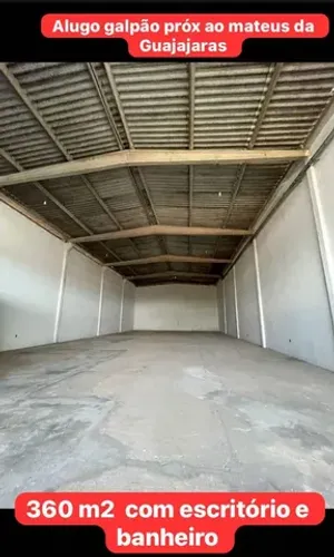Alugo (360 m²) galpão no são cristovao Próx ao Banco do Brasil guajajaras