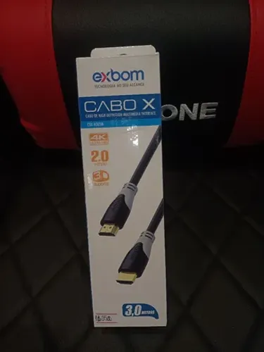 Cabo HDMI 3 Metros 4K 2.0