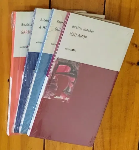 Kit 4 obras de Literatura Brasileira: A História dos Ossos; Garimpo; Meu Amor; Golpe no Ar