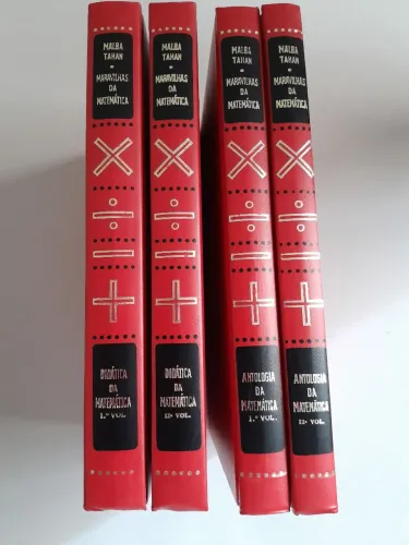 Maravilhas da Matemática - Malba Tahan (4 volumes)