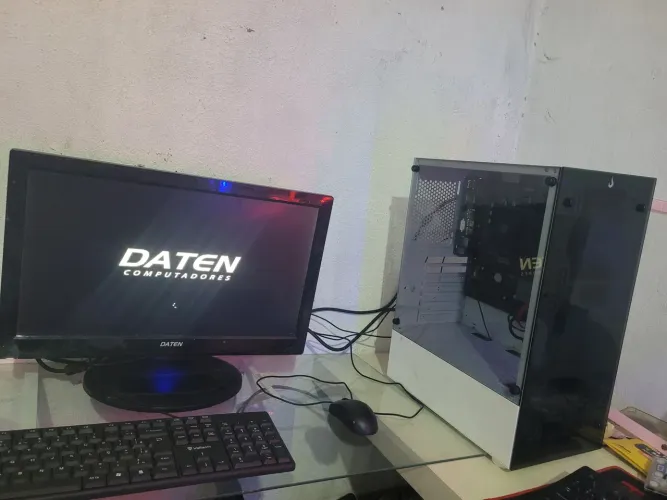 PC gamer completo pra jogos ou estudos i5 4440 12gb ram HD 320gb completo com tudo