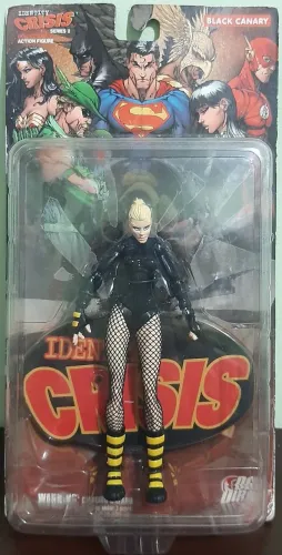 Boneco Action Figure Black Canary - Identity Crisis