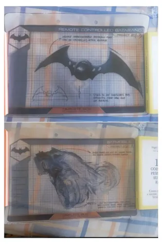 Projeto Batman - Batarang e Batmóvel