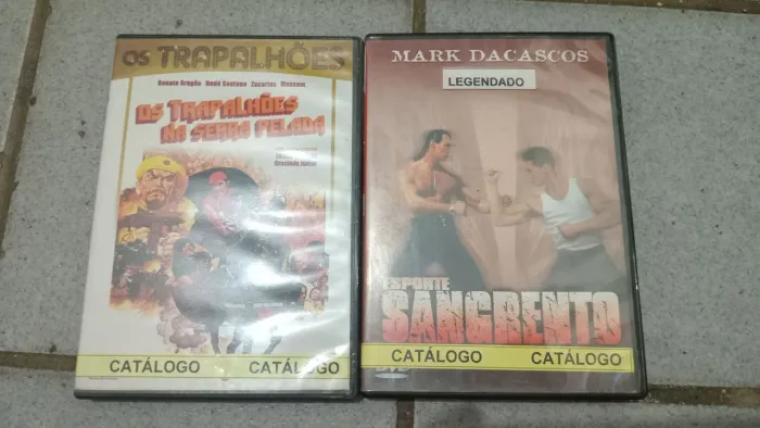 DVD Os Trapalhões na Serra Pelada e Esporte Sangrento