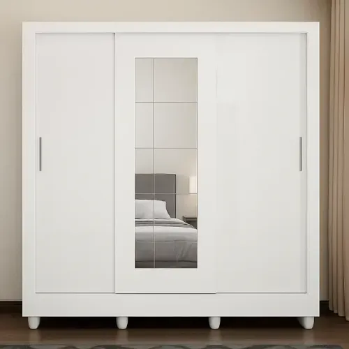 Guarda Roupa Clara Branco