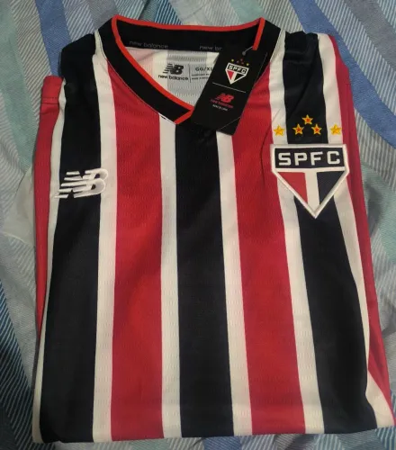 Camisa Sao Paulo listrada 2023 - Nova 