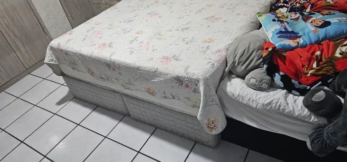 Top de cama, mudança