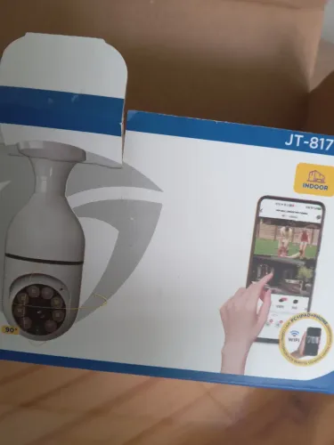 Camera de segurança nova com cartão de memória 