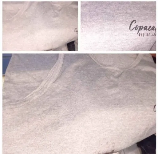 Camiseta cinza P Aldeia do Surf (Nova)