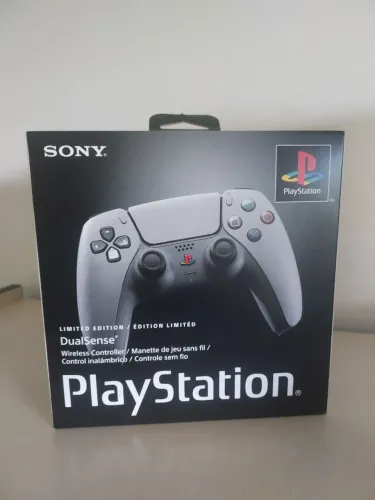 controle dualsense de playstation 5 edição de 30 anos