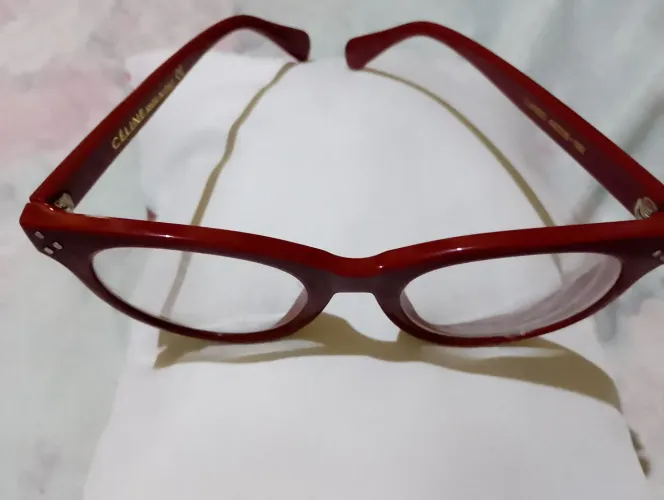 Armação de Óculos de grau. Celine Vermelhos