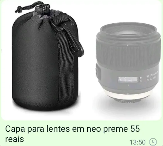 Capa para Lentes em Neo Preme 55
