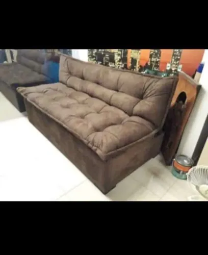 Sofá Cama Marrom 