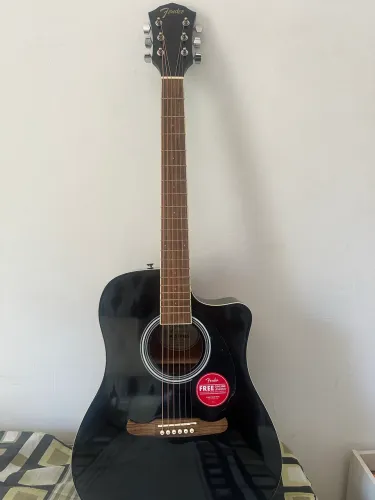 Violão/guitarra Fender Fa-Series 125CA BLK