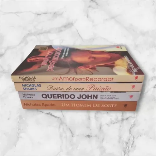 4 Livros de Nicholas Sparks