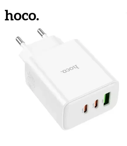 Carregador 40W -Dual USB C, PD, QC3.0 Hoco