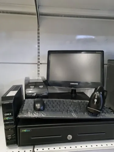 Kit PDV Completo com Mini PC - Acompanha impressora, leitor, gaveta + Periféricos