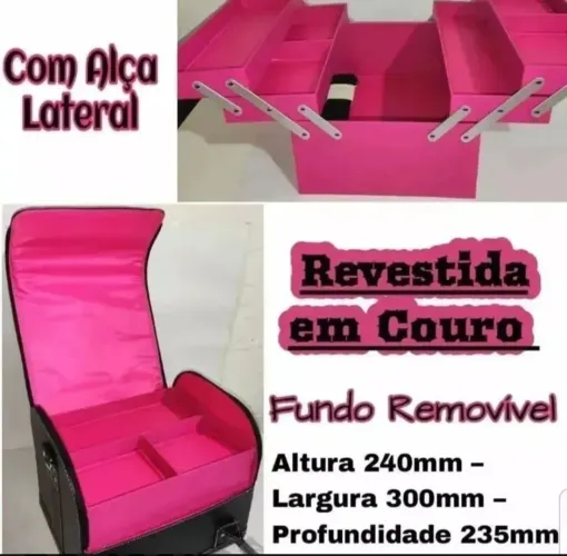 Maleta de maquiagem Avon.