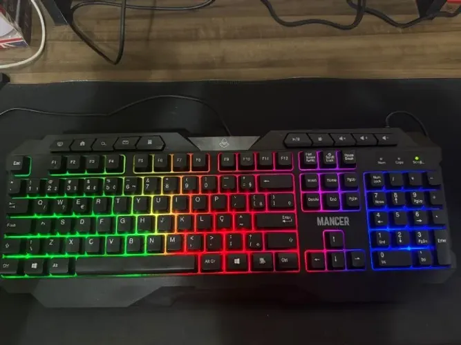Kit Teclado e Mouse Gamer Mancer 