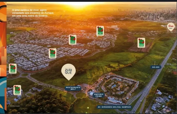 LOTE JARDINS ZURIQUE QD 04 LT08