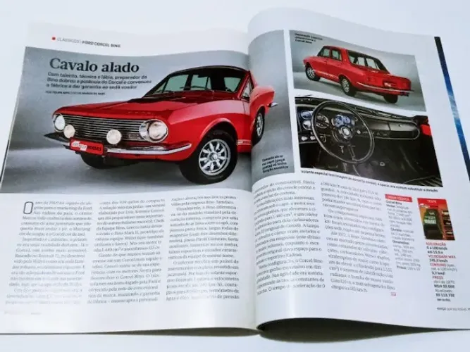 Revista Quatro Rodas - Ford Corcel I Sedã ou Bino