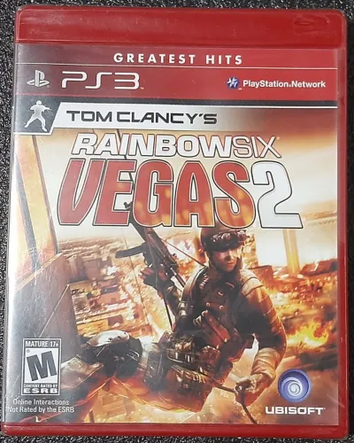 Tom clancy's rainbow six vegas 2 ps3 lacrado