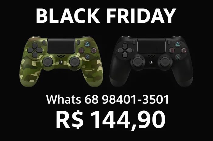 Controles Play 4 Sony, Tv Smart, Pc Novos Garantia Entregamos Aceitamos Cartões e Pix