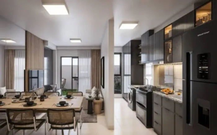 Condomínio clube Boa Vista | com suite e varanda gourmet com churrasqueira